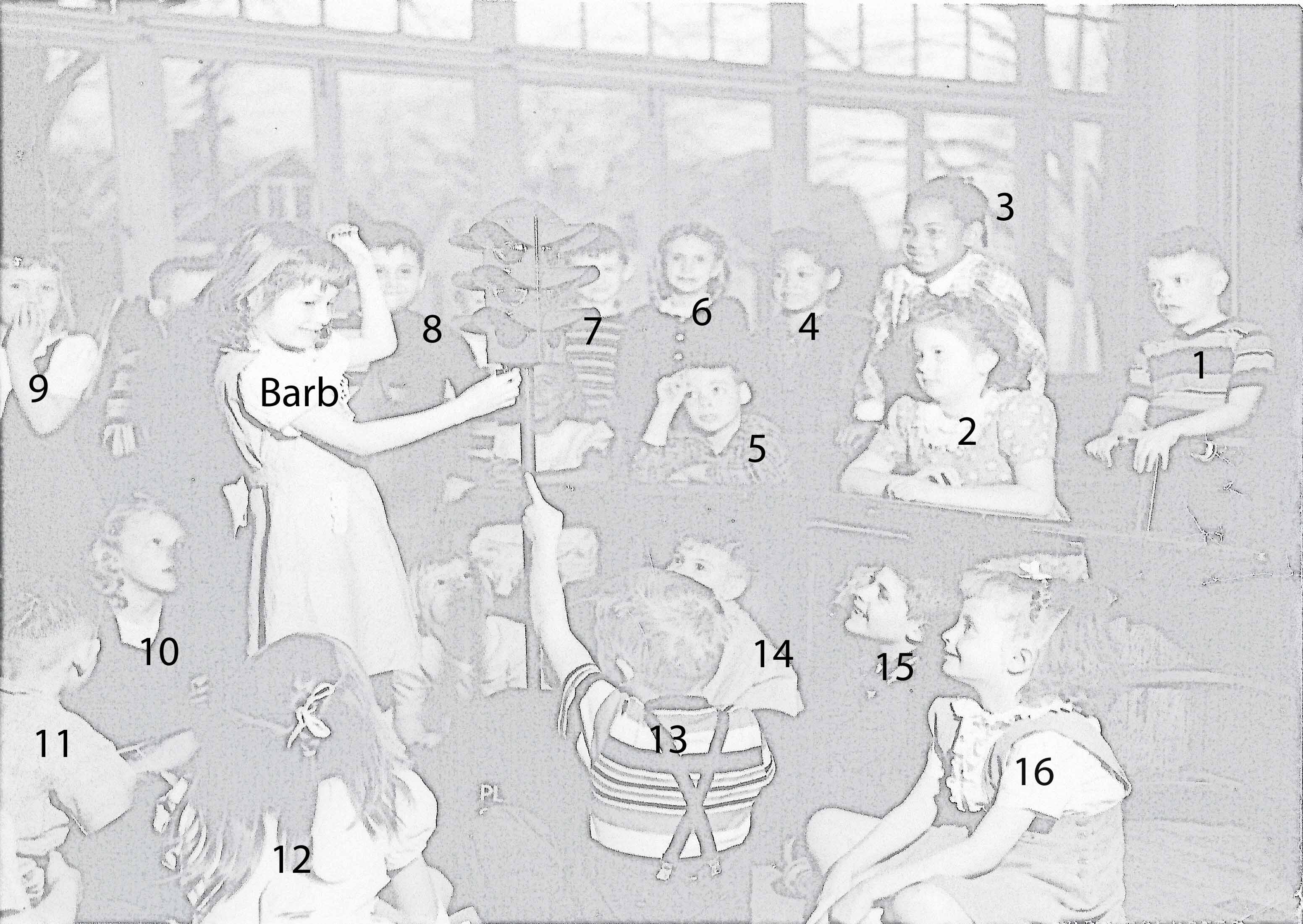 Mrs. Hestor McCracken's 1st Grade Class, Central School, April 1950