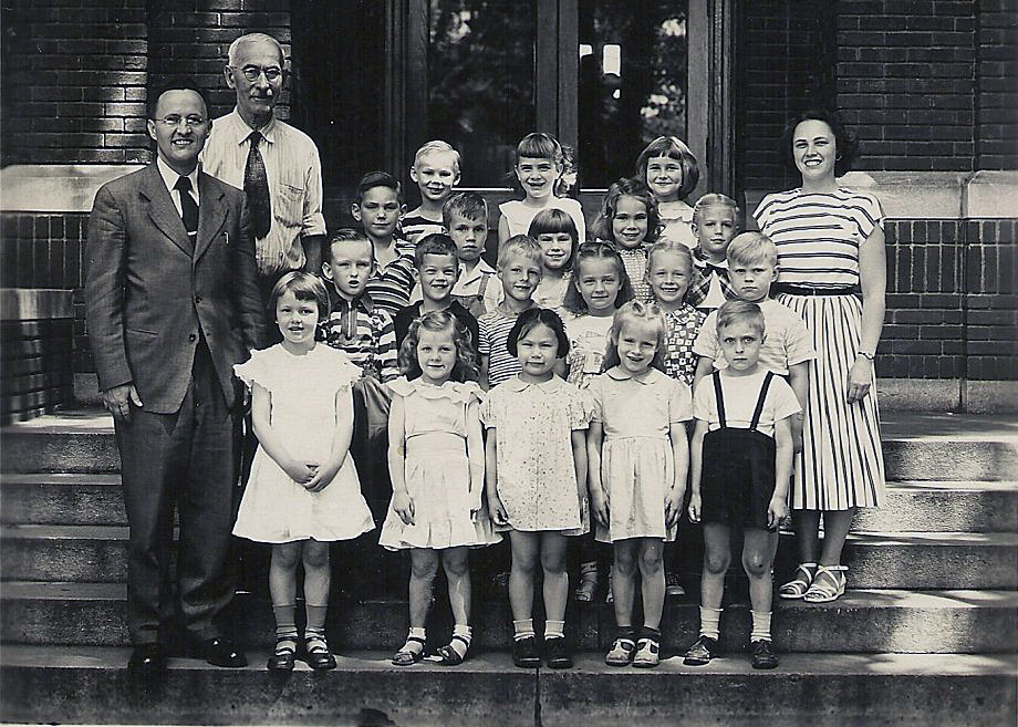 Miss Parker's kindergarten, Henry St. Johns, 1949 