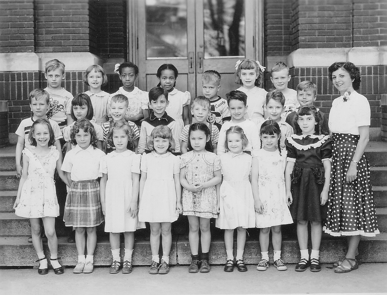 Miss Mancuso's 1st Grade Class, Henry St. John's Elementary School, June 2, 1950